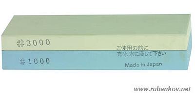 Брусок абразивный, комбинированный, 1000/3000, 134*40*26мм, Suehiro Брусок абразивный, комбинированный, 1000/3000, 134*40*26мм, Suehiro