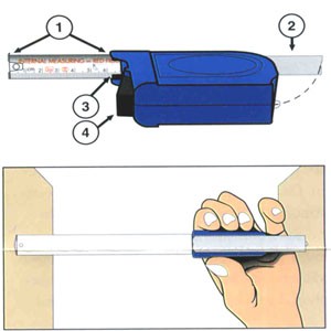 Рулетка Talmeter®, 3м, 16мм, 708021 Рулетка Talmeter®, 3м, 16мм, 708021